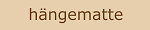 h&auml;ngematte